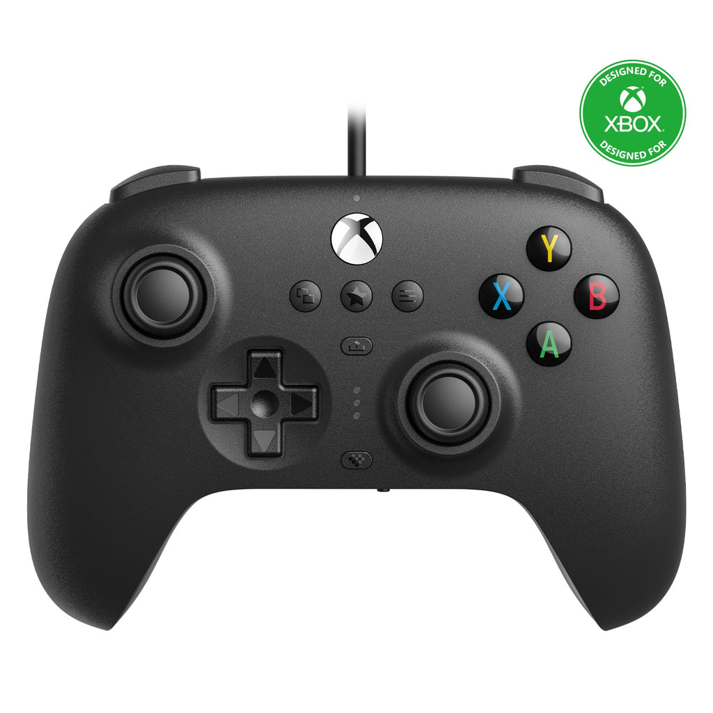 8BitDo Ultimate Wired Controller for Xbox (Hall Effect Joystick) - Controller Design for Streamlined Gaming Sessions