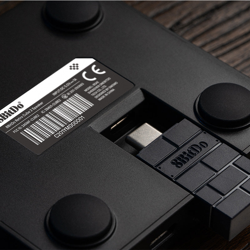 Retro Cube 2 Speaker - N Edition - Compact Audio Design with Distinctive Styling