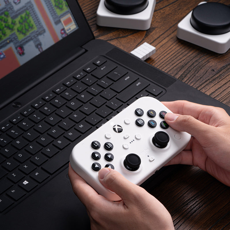 8BitDo Lite SE 2.4G Wireless Controller for Xbox - Controller Design for Streamlined Gaming Sessions