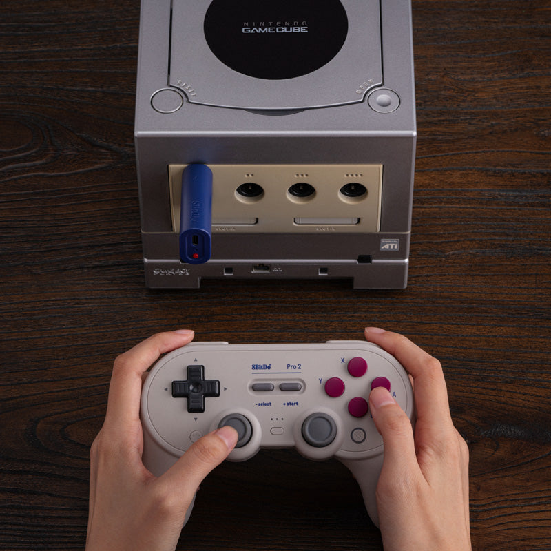 8BitDo Retro Receiver for NGC - Adapter Design for Flexible Gaming Connections