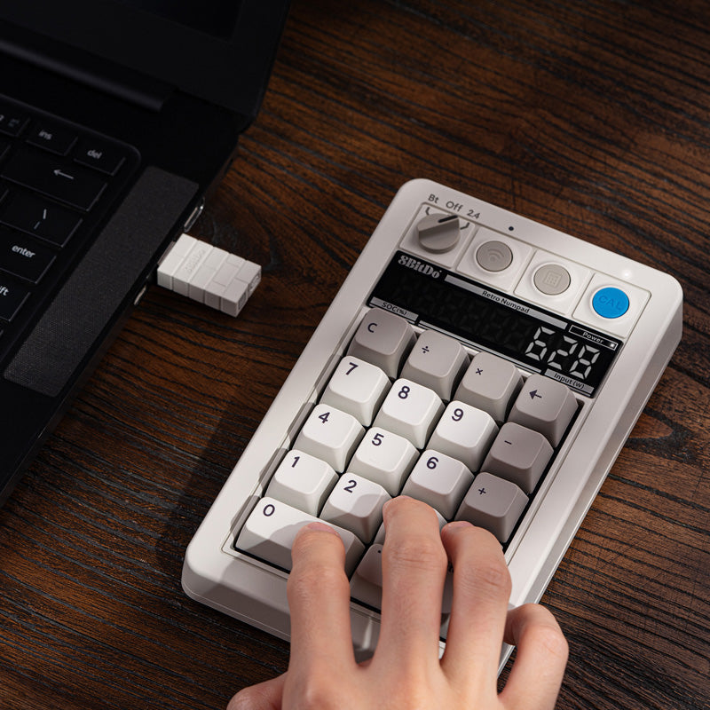8BitDo Retro 18 Mechanical Numpad - Keyboard Edition with Practical Mechanical Controls