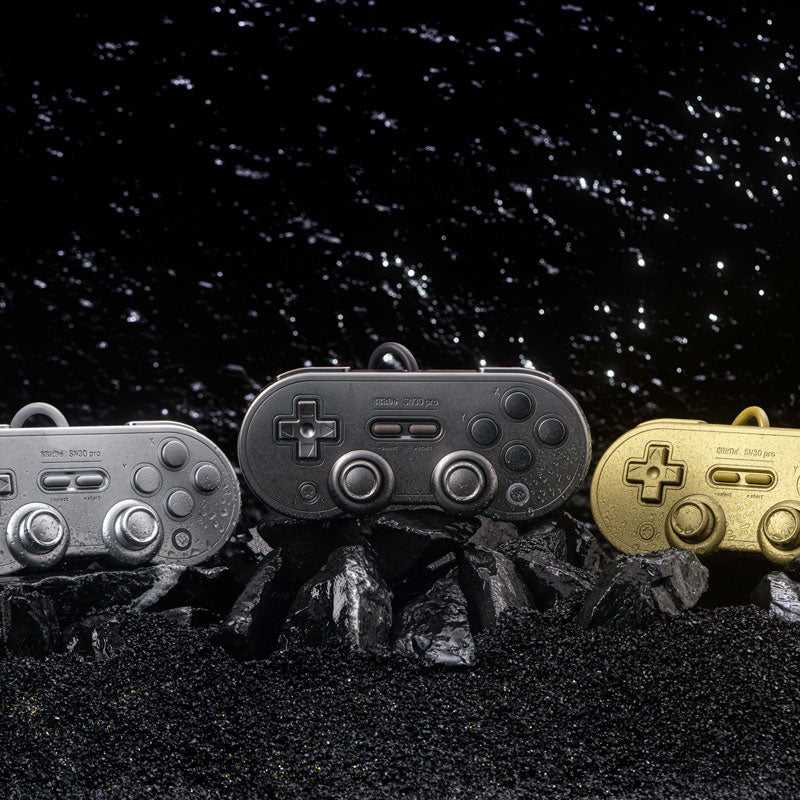 8BitDo SN30 Pro - Space Gray Limited Edition - Controller Design for Streamlined Gaming Sessions