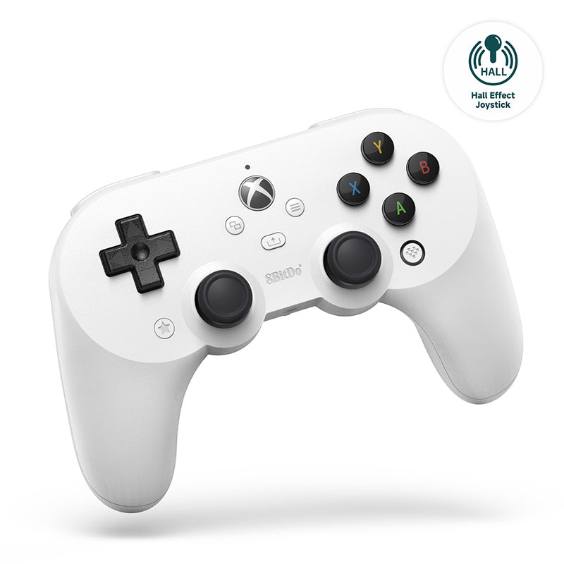 8BitDo Pro 2 Wired Controller for Xbox (Hall Effect joysticks) - Controller Design for Streamlined Gaming Sessions