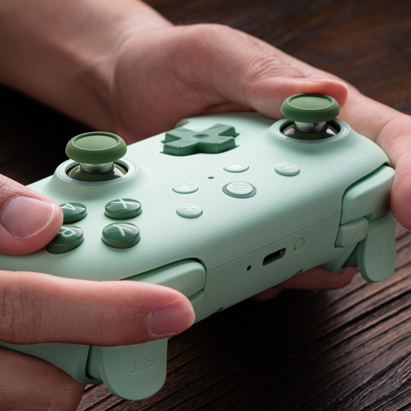 8BitDo Ultimate 2C Wireless Controller (PC) - Controller Design for Streamlined Gaming Sessions
