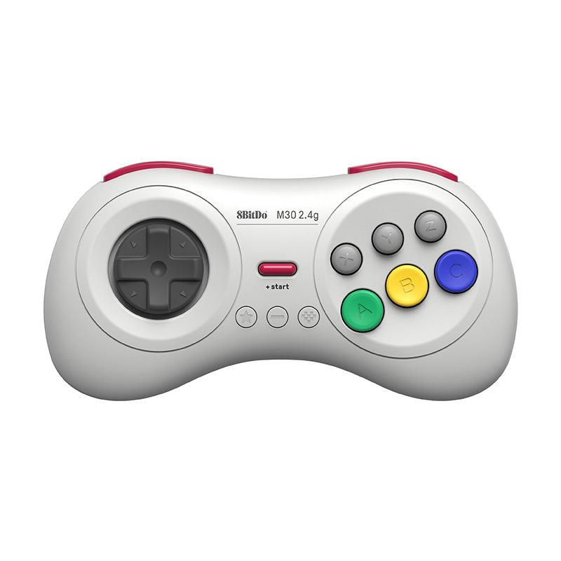 8BitDo M30 2.4G Controller for Sega Genesis Mini & Mega Drive Mini - Controller Design for Streamlined Gaming Sessions