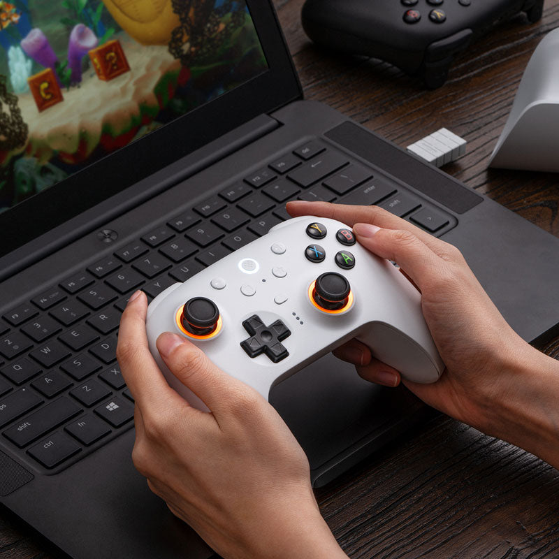 8BitDo Ultimate 2 Wireless Controller - Controller Design for Streamlined Gaming Sessions