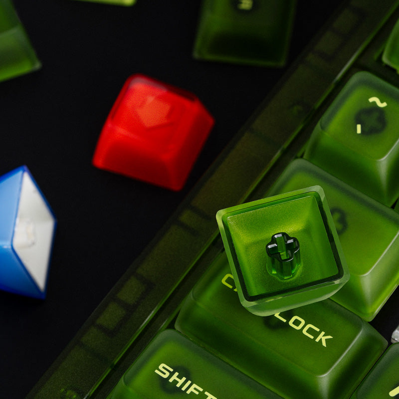8BitDo Retro 87 Mechanical Keyboard - Xbox Edition - Keyboard Edition with Practical Mechanical Controls