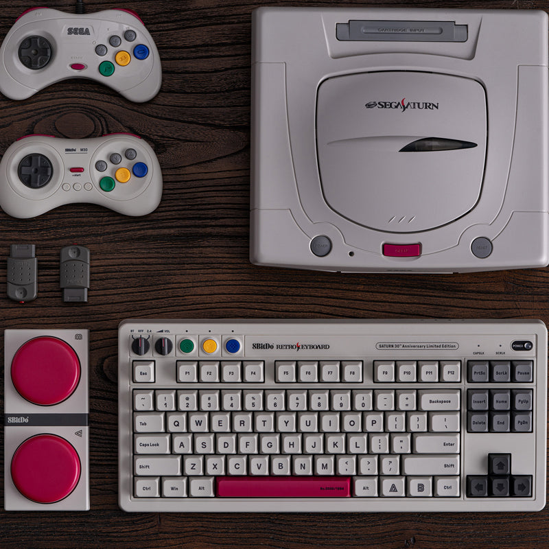 8BitDo Retro Receiver for Saturn - Adapter Design for Flexible Gaming Connections