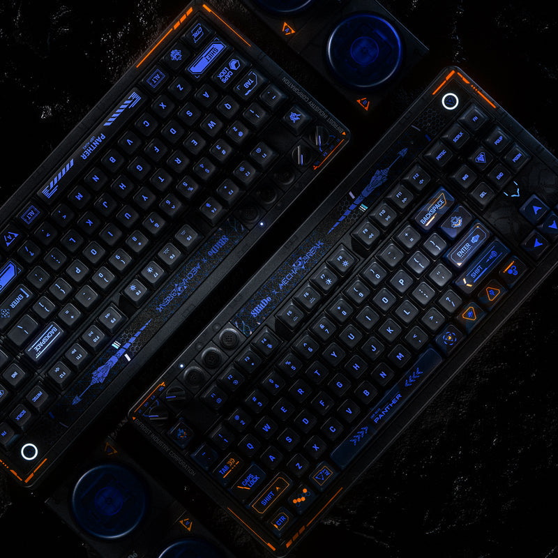8BitDo Retro 87 Mechanical Keyboard - Mecha BREAK - Keyboard Edition with Practical Mechanical Controls