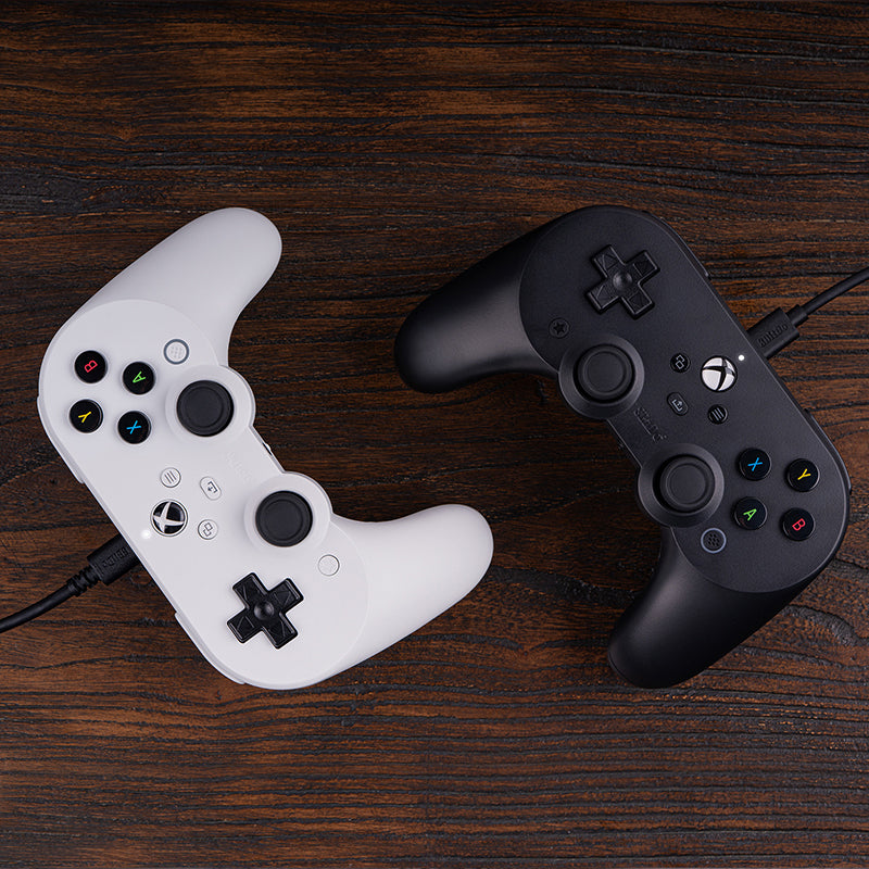 8BitDo Pro 2 Wired Controller for Xbox (Hall Effect joysticks) - Controller Design for Streamlined Gaming Sessions