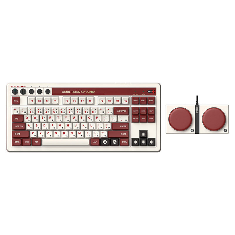 8BitDo Retro Mechanical Keyboard - Keyboard Edition with Practical Mechanical Controls