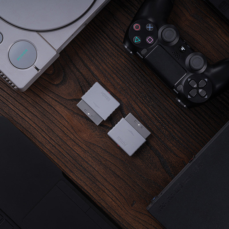 8BitDo Retro Receiver for PS1 PS2 - Adapter Design for Flexible Gaming Connections