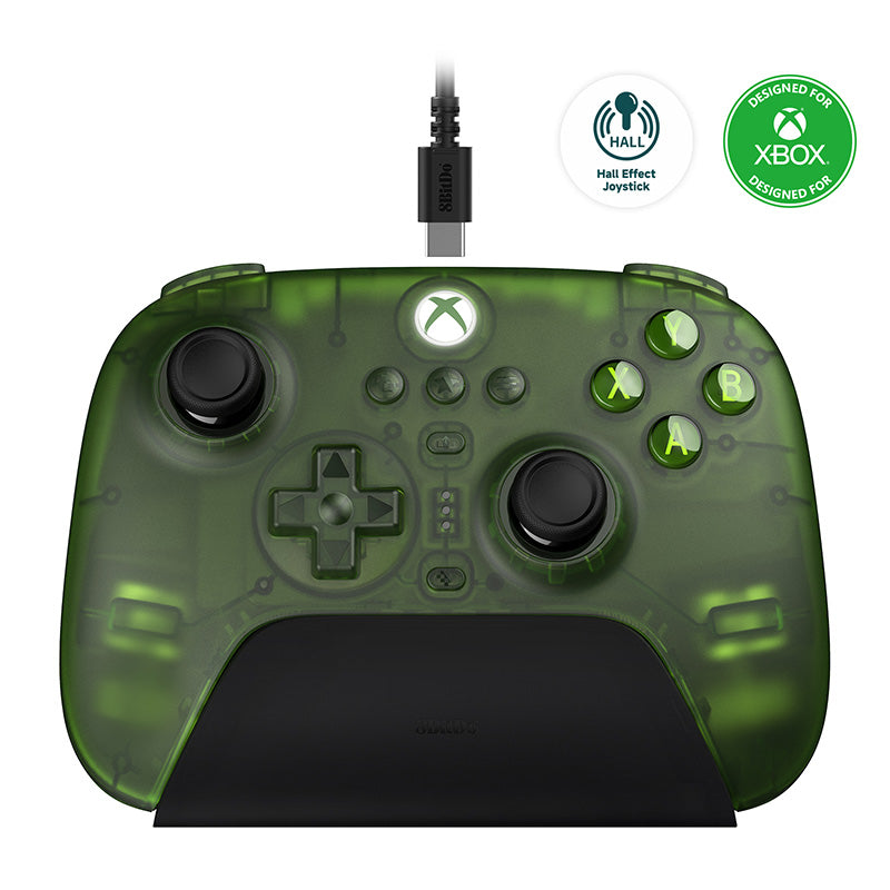 8BitDo Ultimate 3-mode Controller for Xbox (Wired for Xbox Series X|S and Xbox One Wireless for Windows and Android) - Controller Design for Streamlined Gaming Sessions