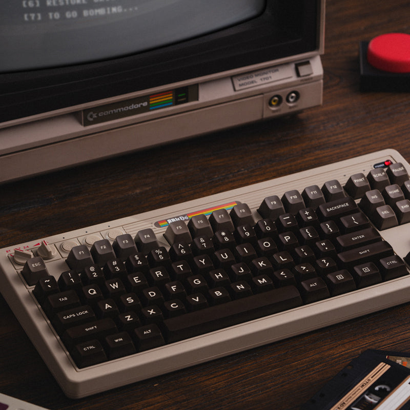 8BitDo Retro Mechanical Keyboard - Keyboard Edition with Practical Mechanical Controls