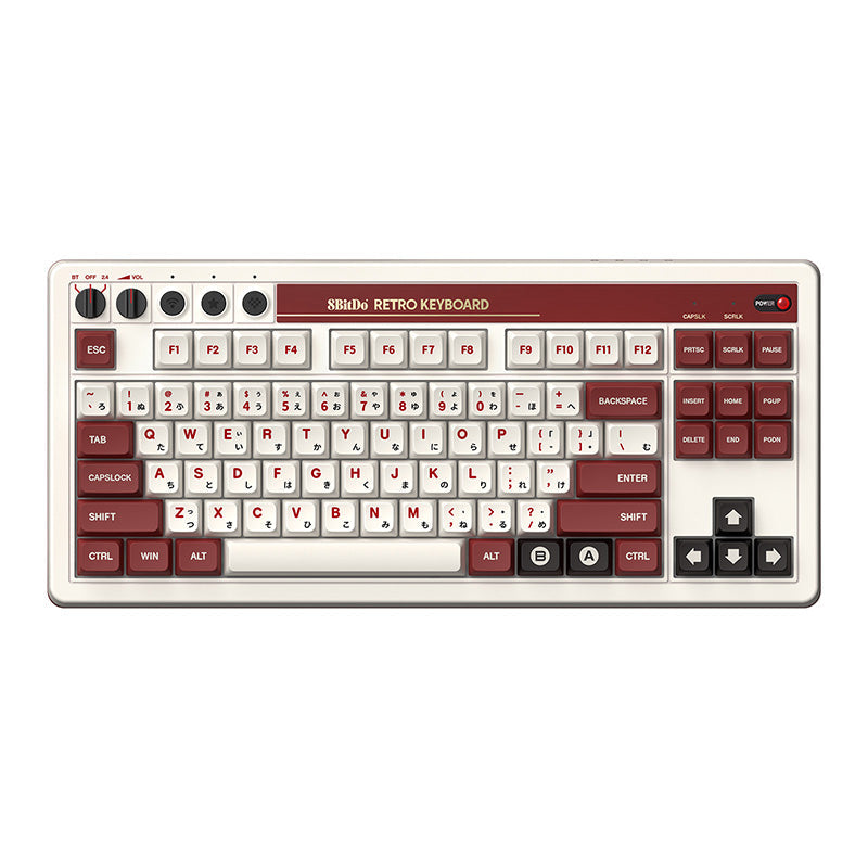 8BitDo Retro Mechanical Keyboard - Keyboard Edition with Practical Mechanical Controls