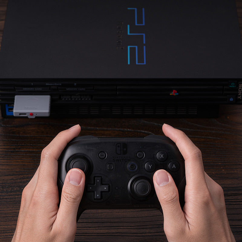 8BitDo Retro Receiver for PS1 PS2 - Adapter Design for Flexible Gaming Connections