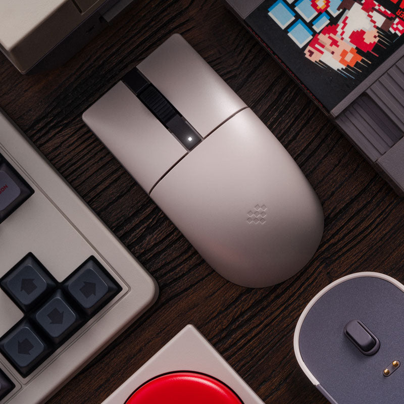 8BitDo Retro R8 Mouse - N Edition - Mouse Design for Practical Daily Control
