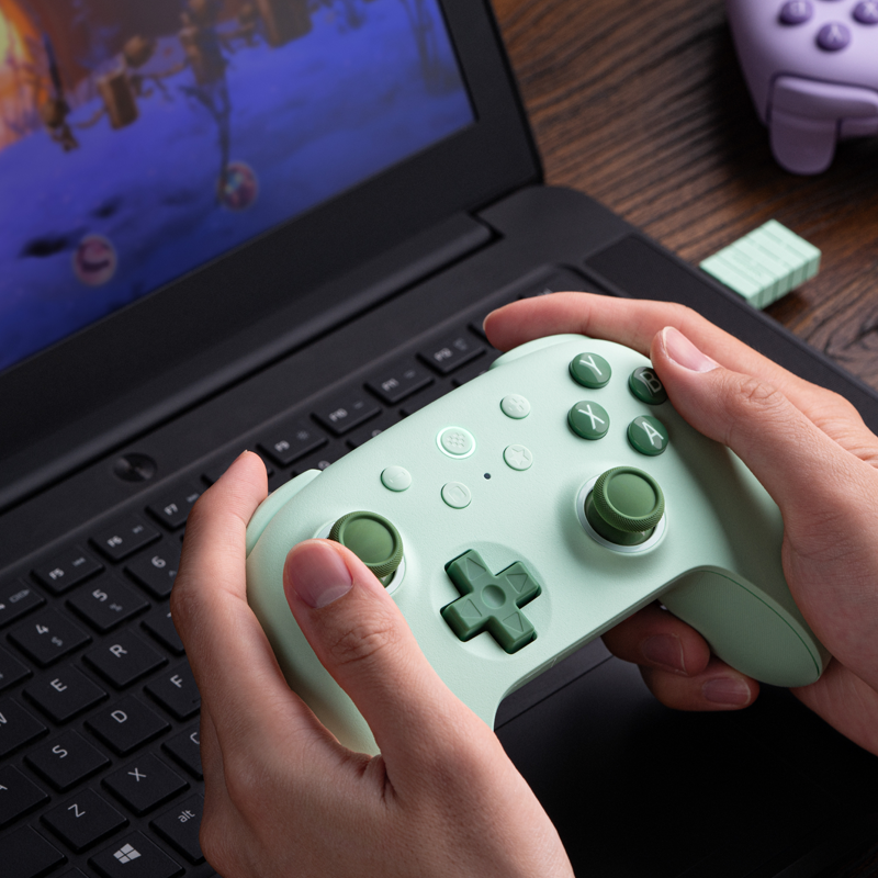 8BitDo Ultimate 2C Wireless Controller (PC) - Controller Design for Streamlined Gaming Sessions