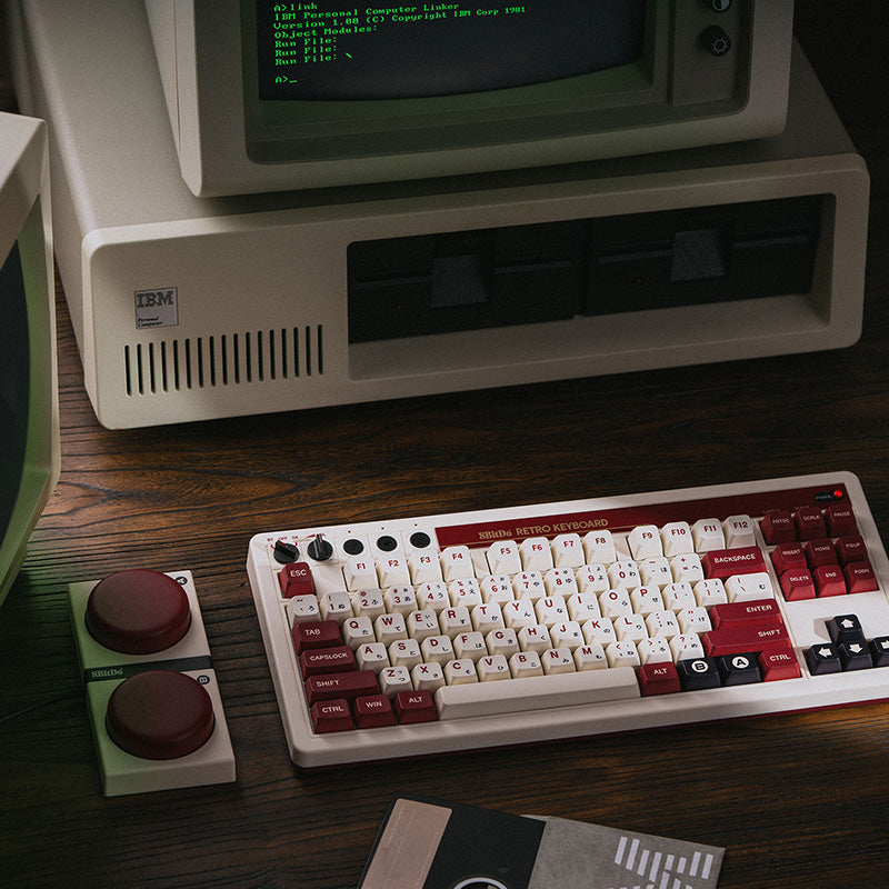 8BitDo Retro Mechanical Keyboard - Keyboard Edition with Practical Mechanical Controls