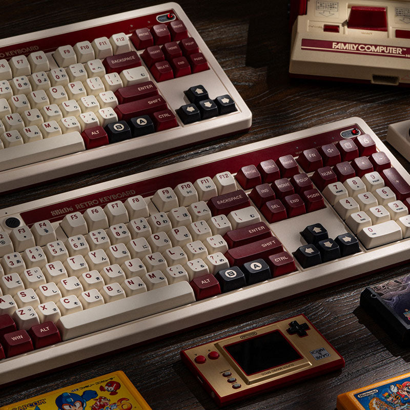 8BitDo Retro 108 Mechanical Keyboard - Keyboard Edition with Practical Mechanical Controls