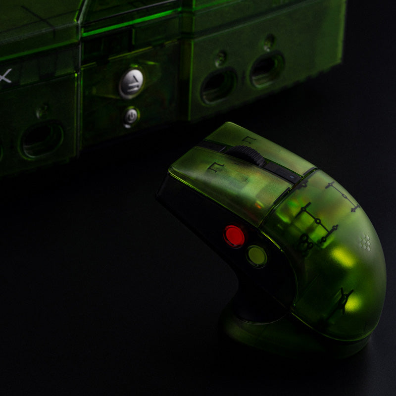 8BitDo Retro R8 Mouse - Xbox Edition - Mouse Design for Practical Daily Control