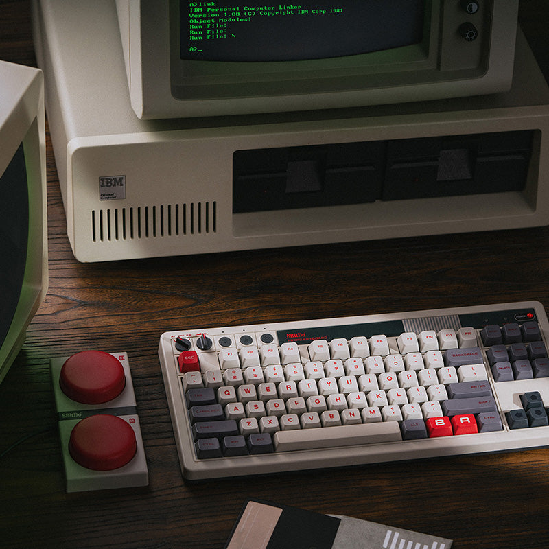 8BitDo Retro Mechanical Keyboard - Keyboard Edition with Practical Mechanical Controls
