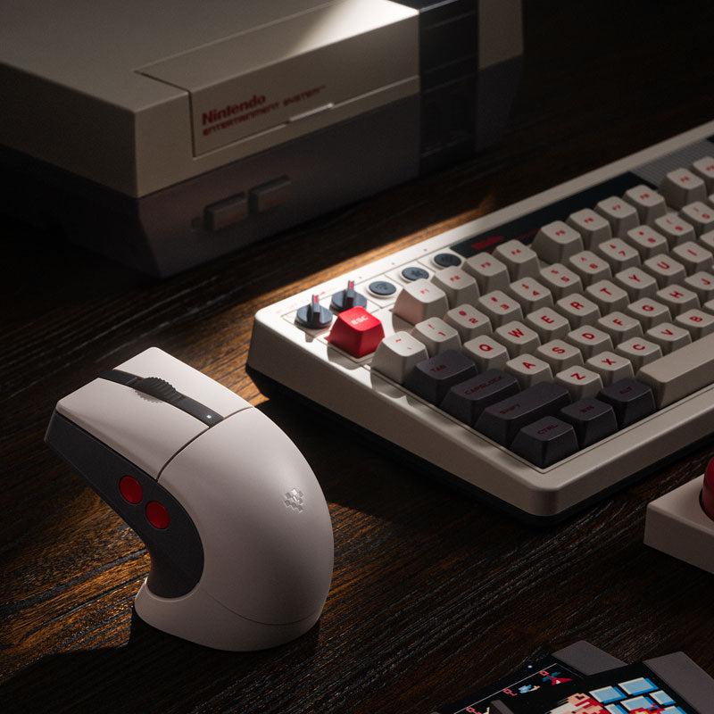 8BitDo Retro R8 Mouse - N Edition - Mouse Design for Practical Daily Control