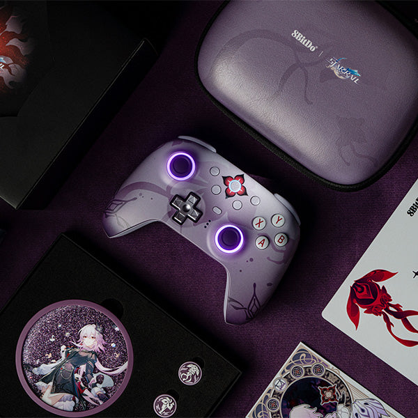 8BitDo Ultimate 2 Wireless Controller (Honkai: Star Rail - Evernight) - Controller Design for Streamlined Gaming Sessions