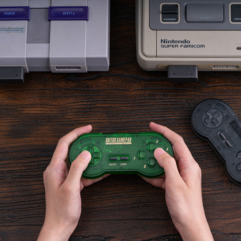8BitDo SN30 2.4G - Controller Design for Streamlined Gaming Sessions