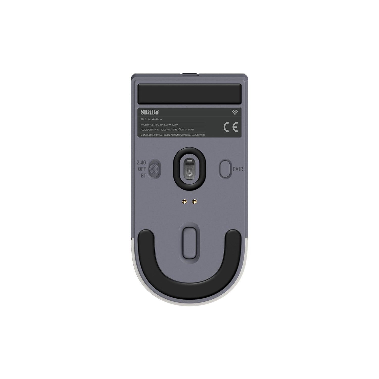 8BitDo Retro R8 Mouse - N Edition - Mouse Design for Practical Daily Control