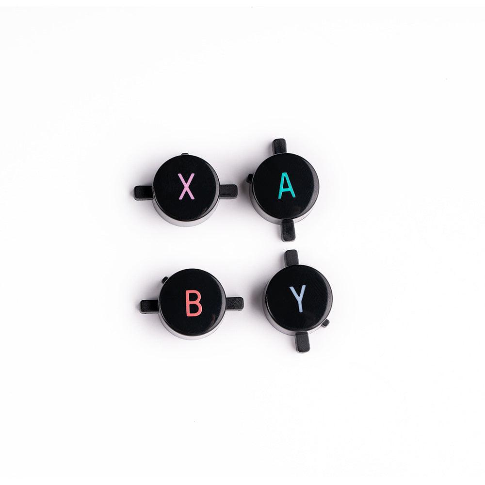 8BitDo ABXY Buttons for SN30 SN30 Pro SN30 Pro+ and Pro 2 - Switch Layout - Repair Accessory for the Listed Controller Models