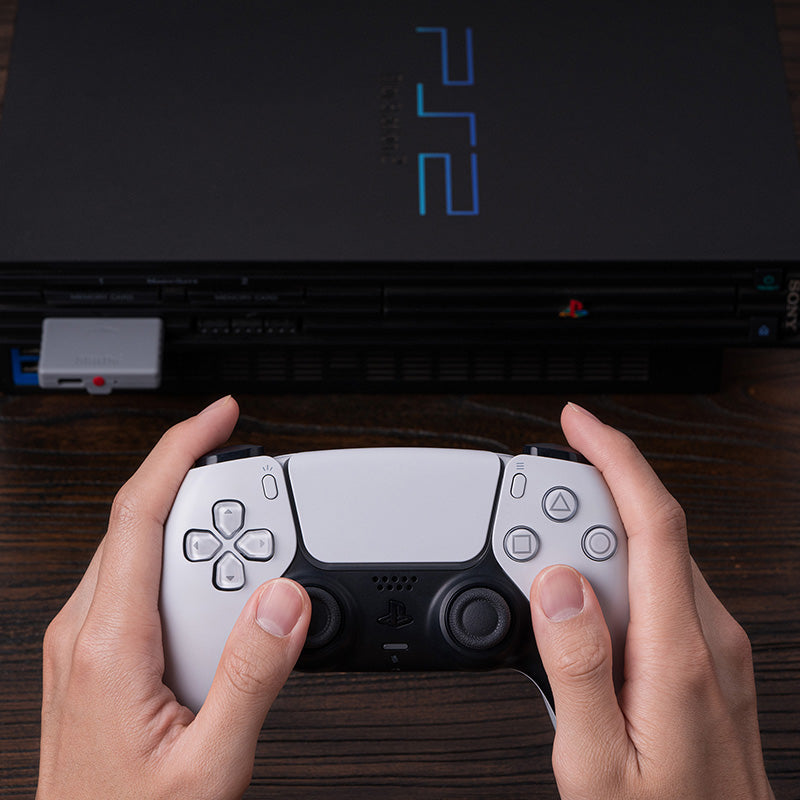 8BitDo Retro Receiver for PS1 PS2 - Adapter Design for Flexible Gaming Connections
