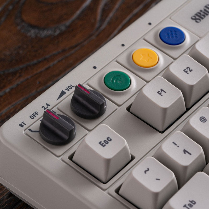 Retro Mechanical Keyboard - S Edition - Keyboard Edition with Practical Mechanical Controls