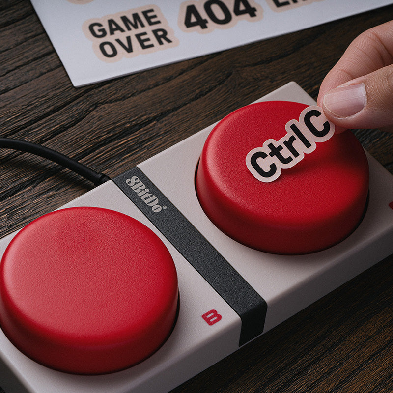 8BitDo Retro Mechanical Keyboard - Keyboard Edition with Practical Mechanical Controls
