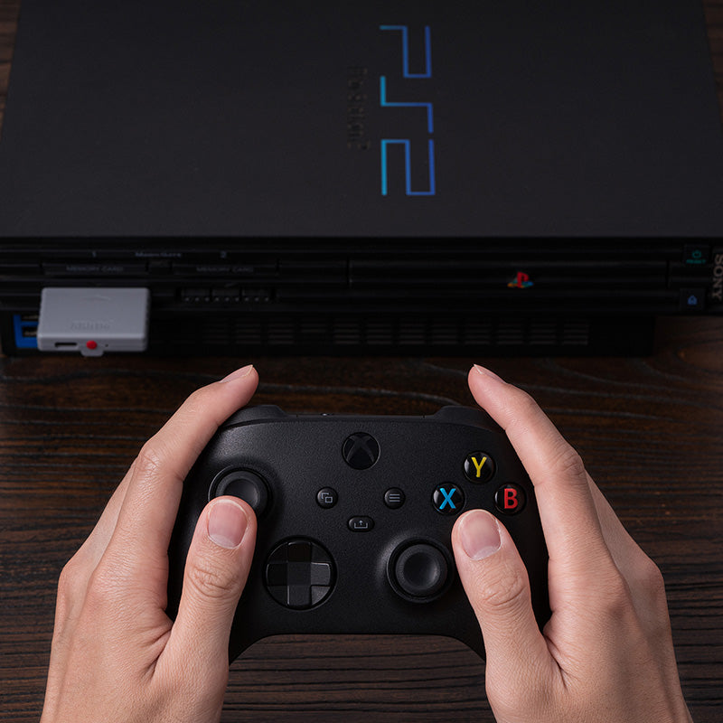 8BitDo Retro Receiver for PS1 PS2 - Adapter Design for Flexible Gaming Connections