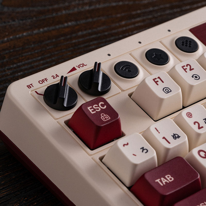 8BitDo Retro 108 Mechanical Keyboard - Keyboard Edition with Practical Mechanical Controls
