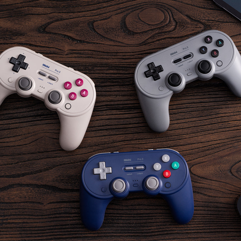 8BitDo Pro 3 Bluetooth Gamepad - Controller Design for Streamlined Gaming Sessions
