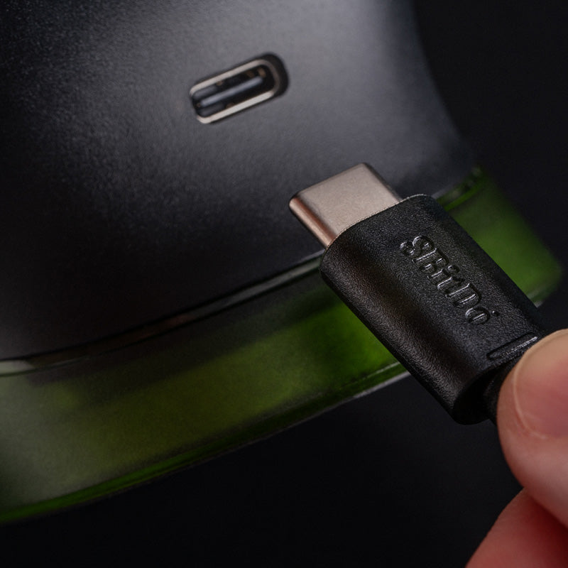 8BitDo Retro R8 Mouse - Xbox Edition - Mouse Design for Practical Daily Control