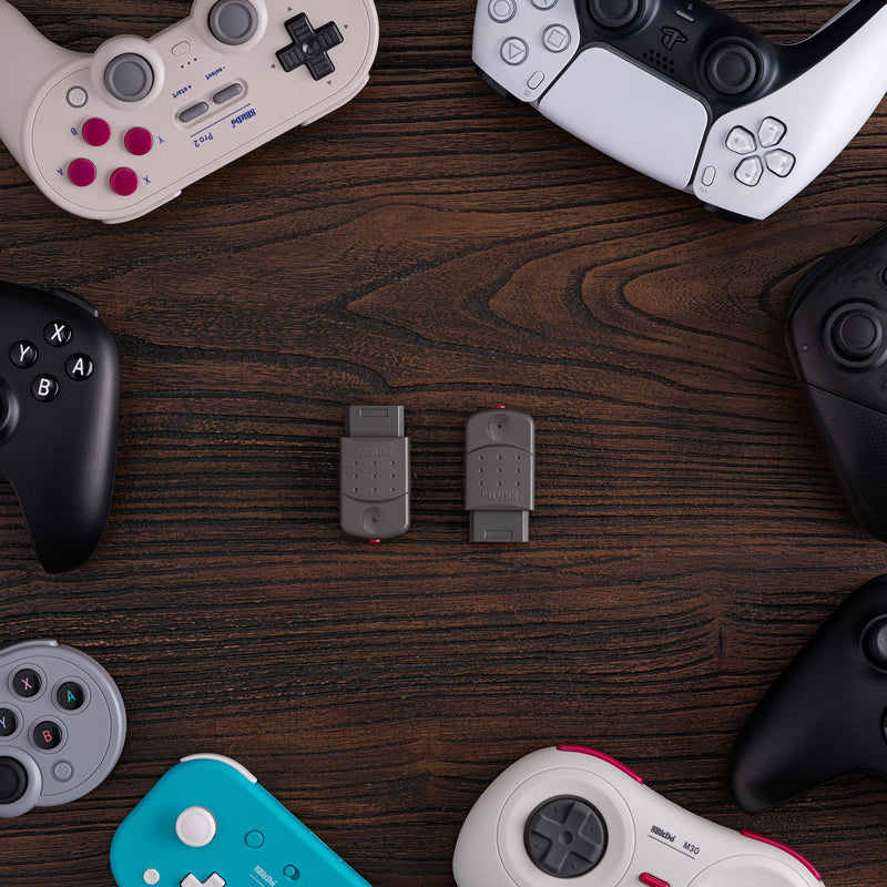 8BitDo Retro Receiver for Saturn - Adapter Design for Flexible Gaming Connections