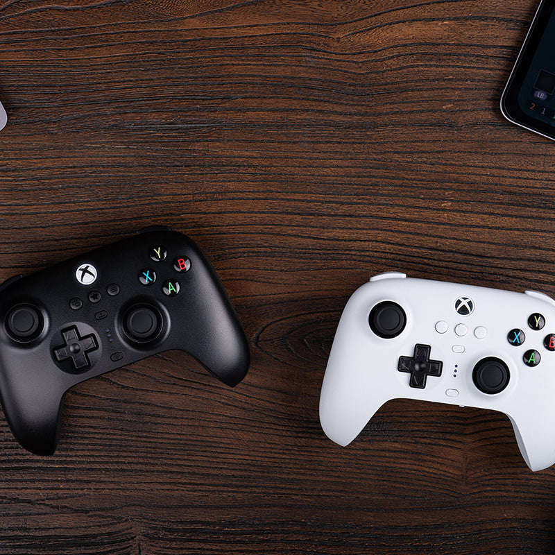 8BitDo Ultimate 3-mode Controller for Xbox (Wired for Xbox Series X|S and Xbox One Wireless for Windows and Android) - Controller Design for Streamlined Gaming Sessions