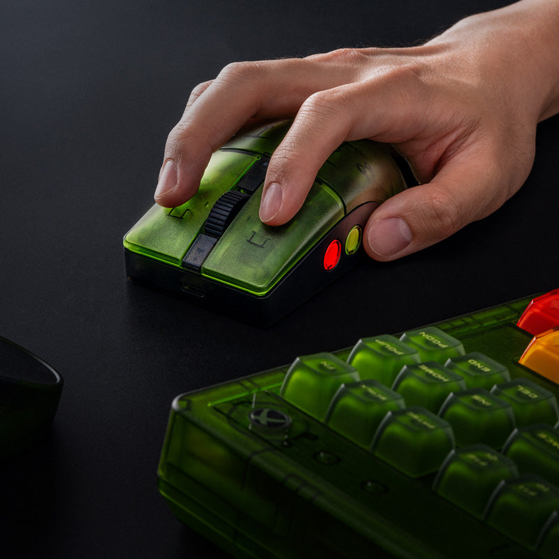 8BitDo Retro R8 Mouse - Xbox Edition - Mouse Design for Practical Daily Control