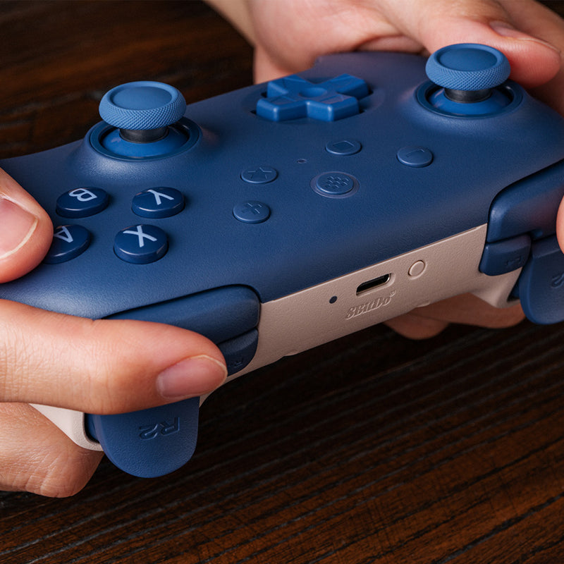 8BitDo Ultimate 2C Bluetooth Controller (Switch) - Controller Design for Streamlined Gaming Sessions