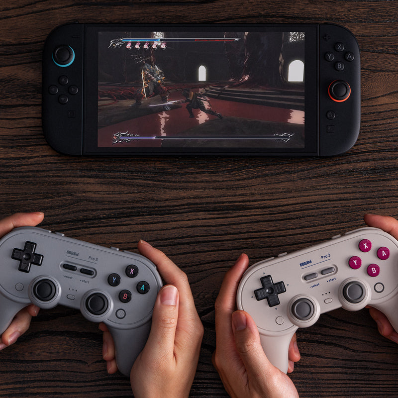 8BitDo Pro 3 Bluetooth Gamepad - Controller Design for Streamlined Gaming Sessions
