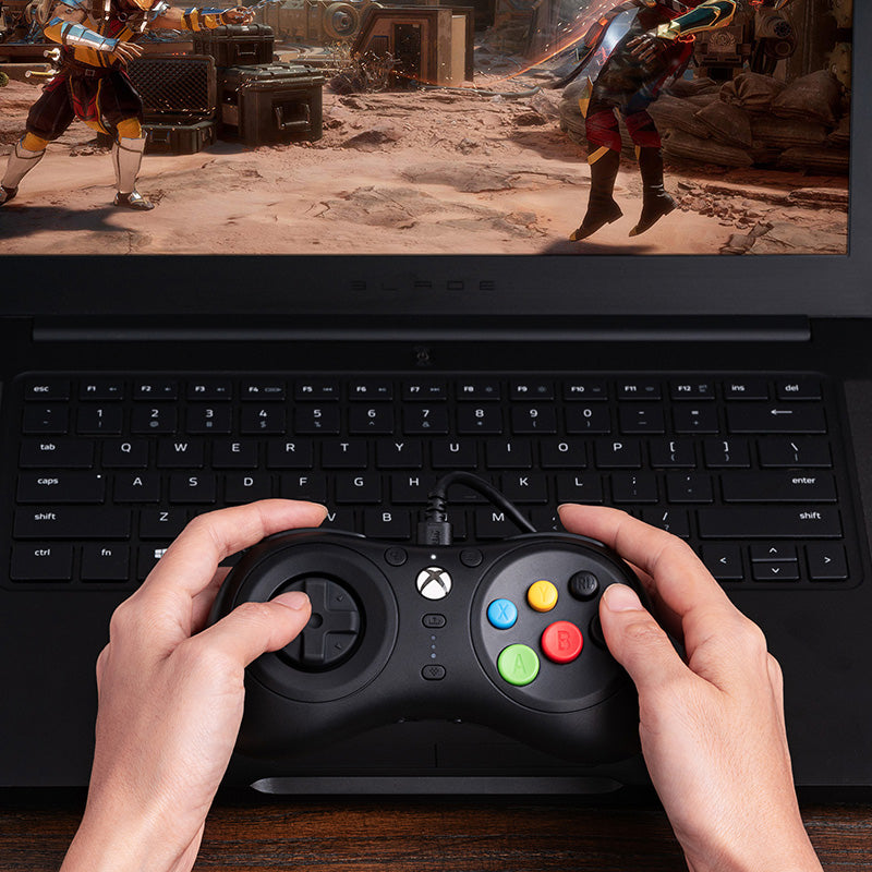 8BitDo M30 Wired Controller for Xbox - Controller Design for Streamlined Gaming Sessions