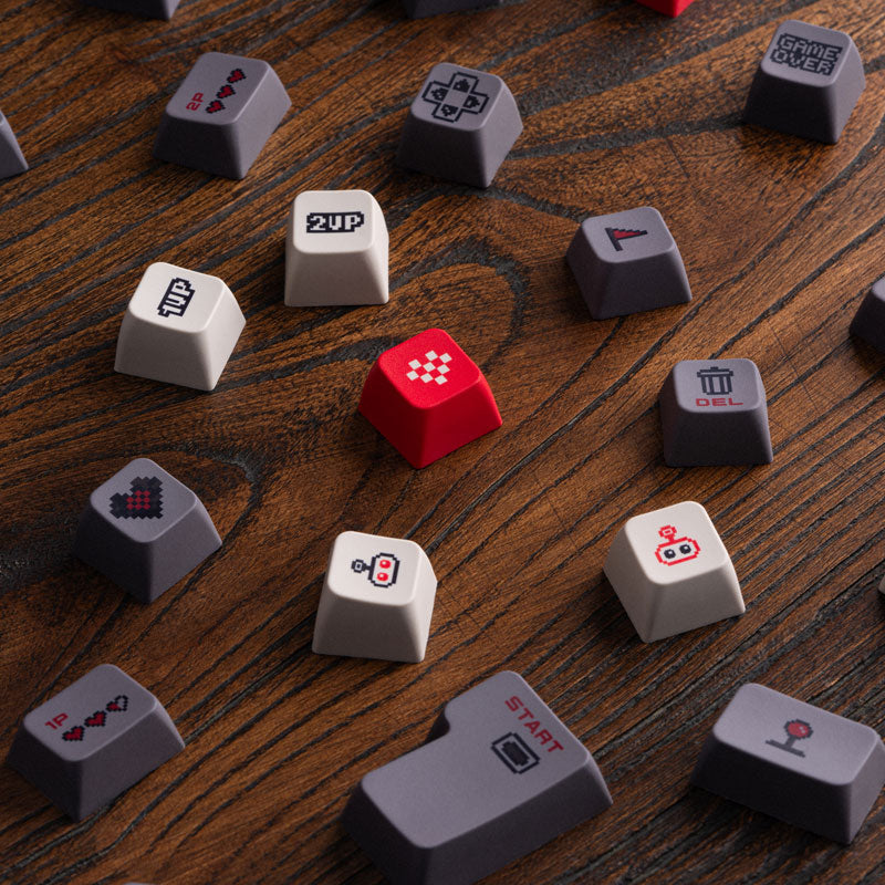 8BitDo Retro Keycaps - Keyboard Styling Set for Supported Mechanical Keys