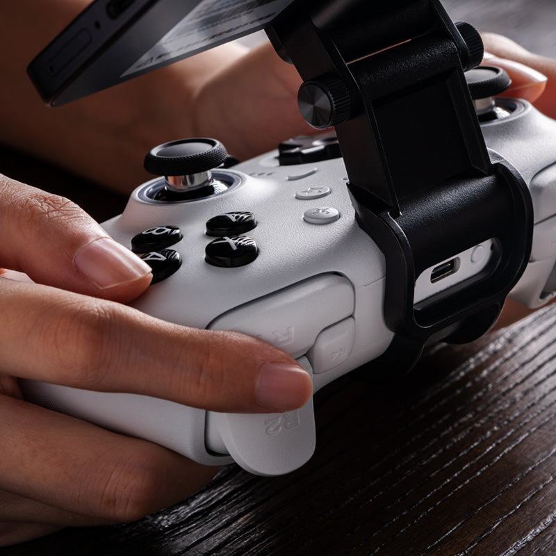 8BitDo Mobile Gaming Clip for Ultimate 2 - Controller Clip Edition for Phone-Based Play