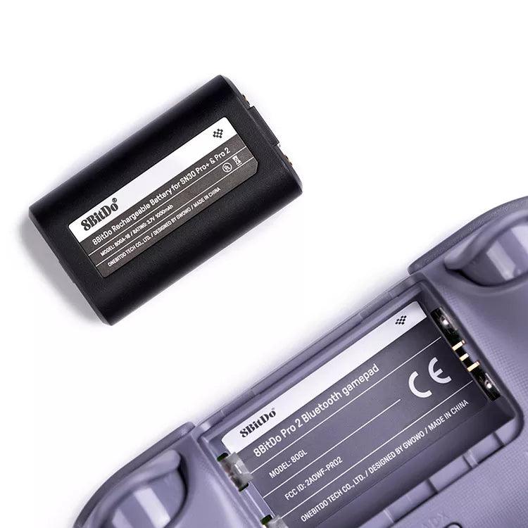 8BitDo Battery Pack for SN30 Pro+ Pro 2 - Battery Pack Collection for Compatible 8BitDo Devices