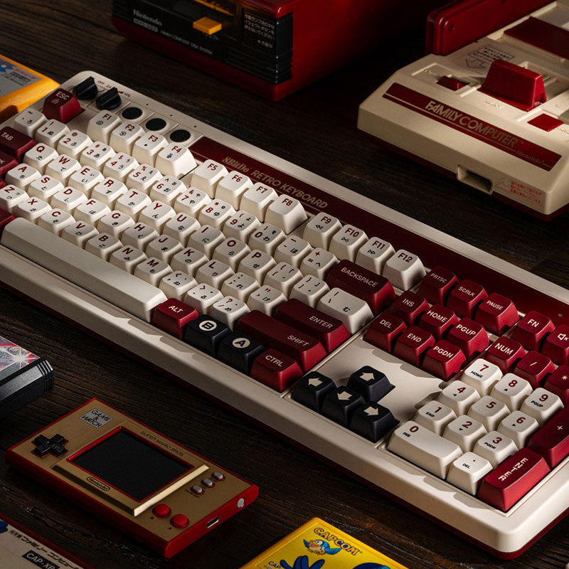 8BitDo Retro 108 Mechanical Keyboard - Keyboard Edition with Practical Mechanical Controls