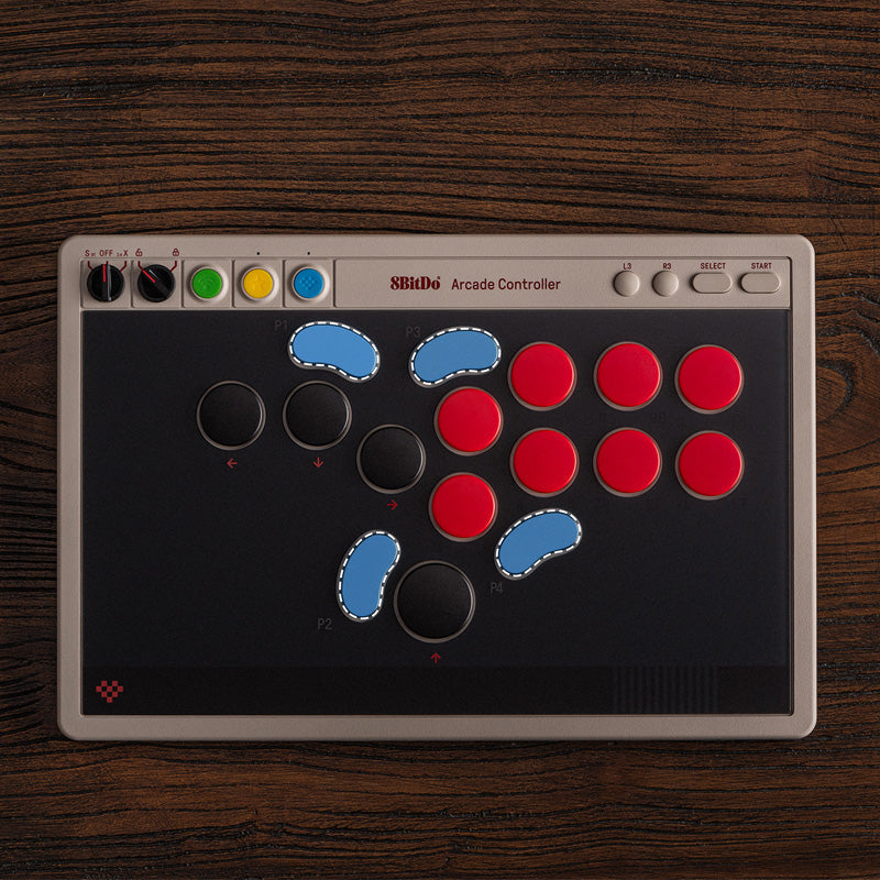 8BitDo Arcade Controller - Arcade Controller for Flexible Play Sessions