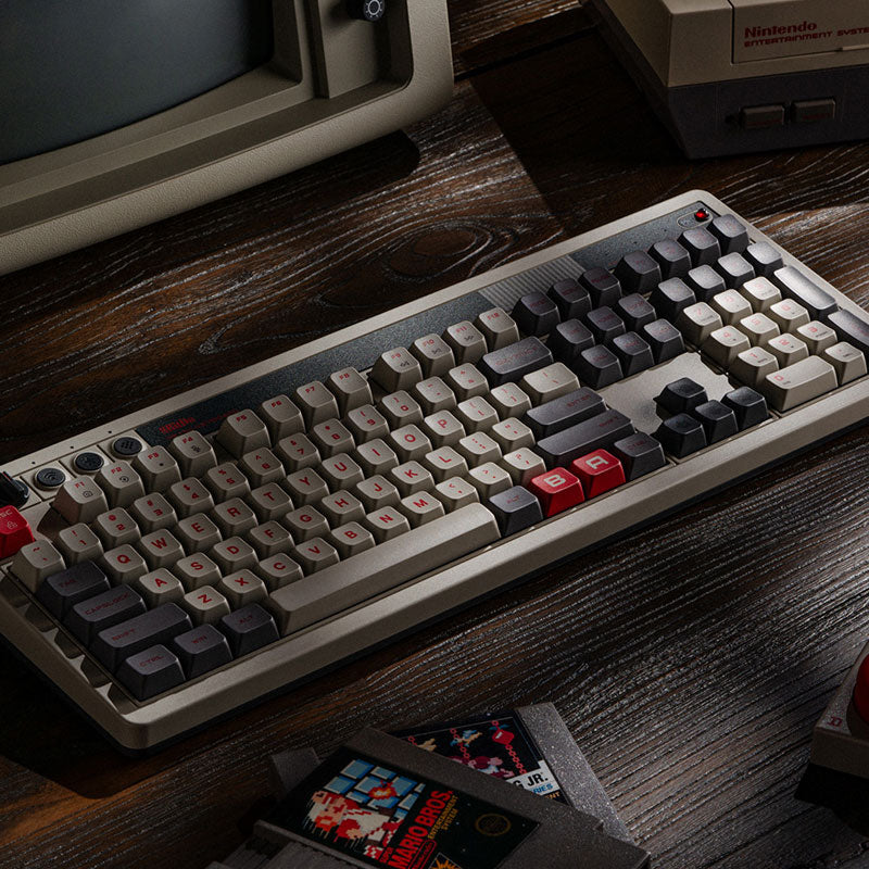8BitDo Retro 108 Mechanical Keyboard - Keyboard Edition with Practical Mechanical Controls
